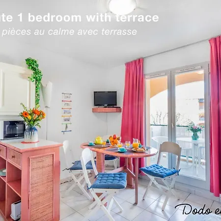 Quiet Cute 1 Bedroom With Terrace - Dodo Et Tartine Appartement